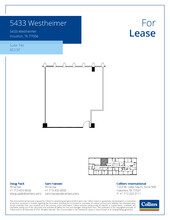 5433 Westheimer Rd, Houston, TX for lease Building Photo- Image 1 of 1