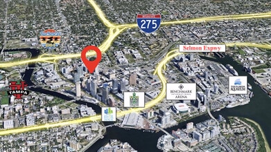1007 N Franklin St, Tampa, FL - Aerial map view - Image1
