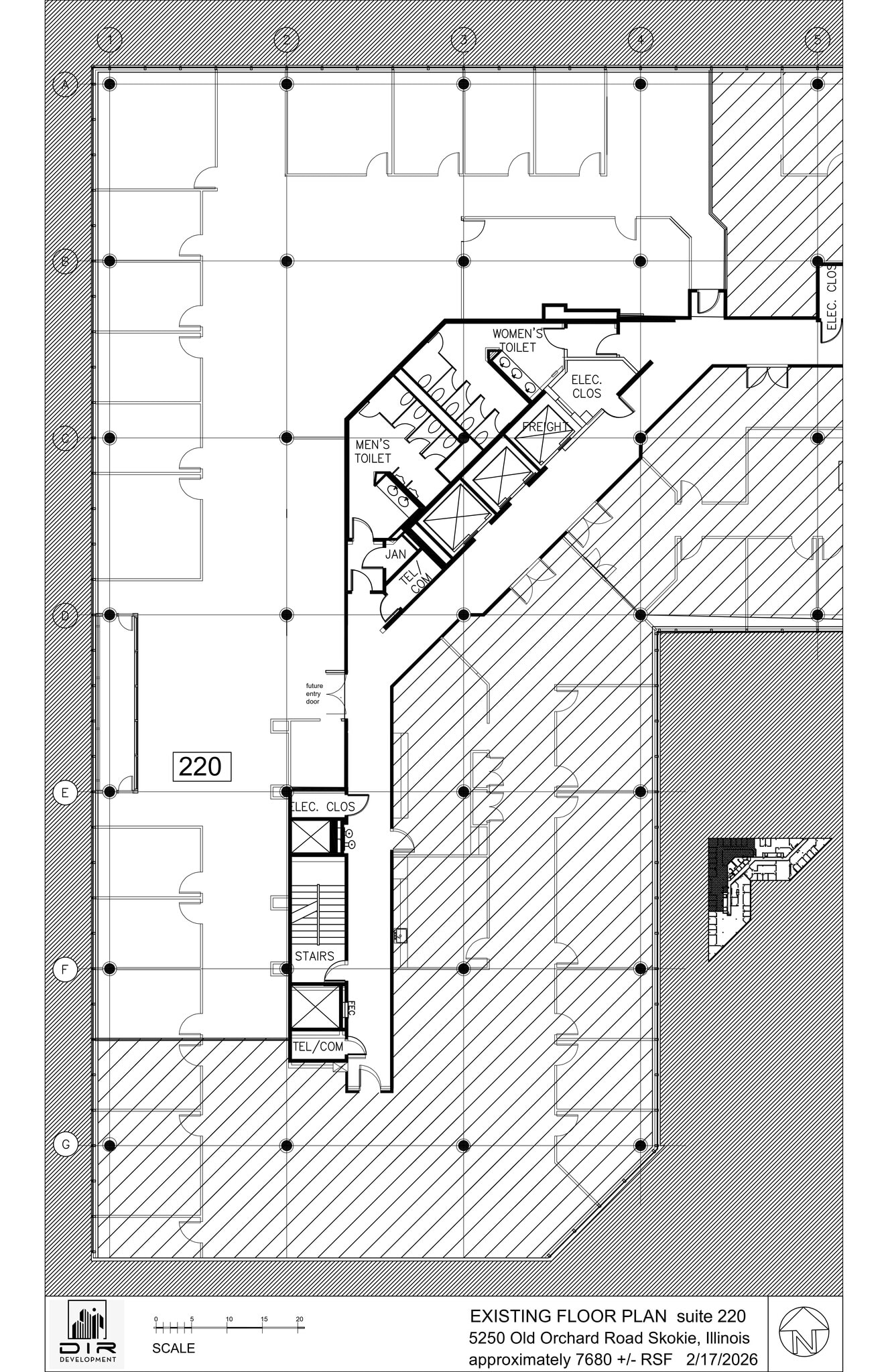 5202 Old Orchard Rd, Skokie, IL à louer Plan de site- Image 1 de 1