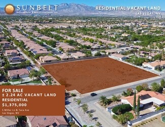 Plus de détails pour 2880 S Miller Ln, Las Vegas, NV - Terrain à vendre