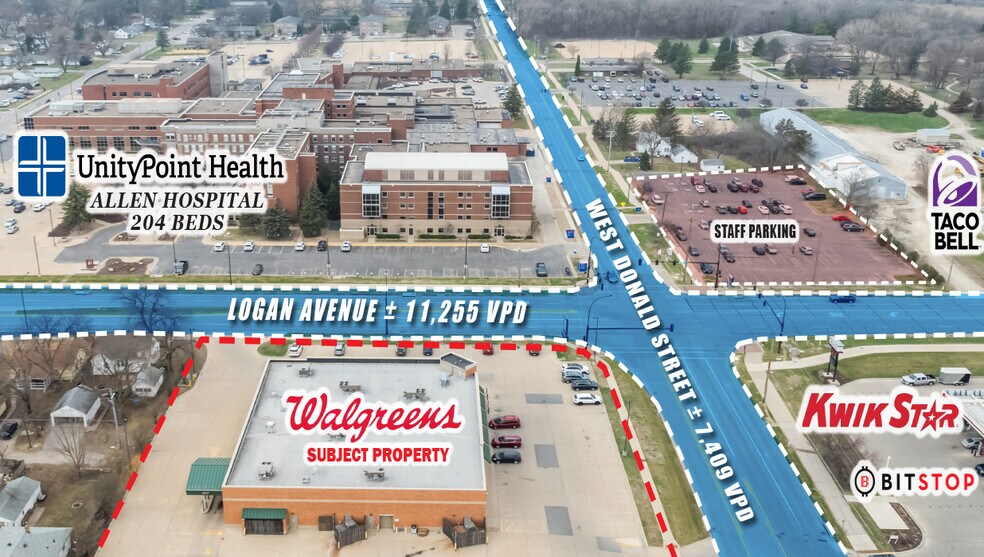 1850 Logan Ave, Waterloo, IA à vendre - Photo du bâtiment - Image 2 de 3