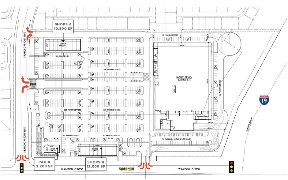 NWC I-19 & Sahuarita Rd, Sahuarita, AZ for lease - Aerial - Image 2 of 3