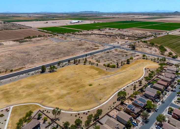 NEC Skousen Road & Coolidge Avenue, Coolidge, AZ for sale - Aerial - Image 3 of 8