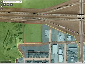 W 2nd St, Ellis, KS - aerial  map view