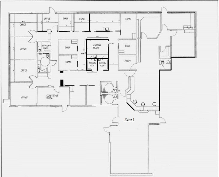 3225 N Civic Center Plz, Scottsdale, AZ for lease - Floor Plan - Image 2 of 16