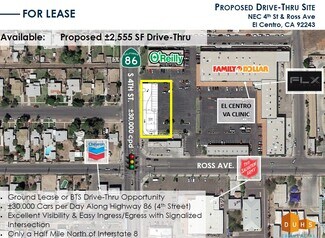 Plus de détails pour 4th St, El Centro, CA - Commerce de détail à louer