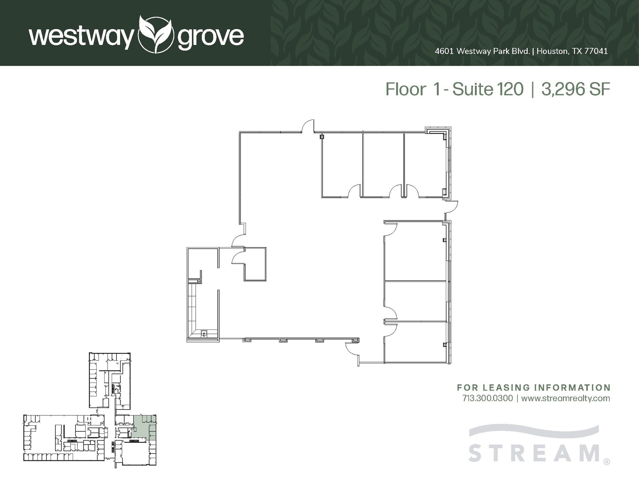 4601 Westway Park Blvd, Houston, TX for lease Floor Plan- Image 1 of 2