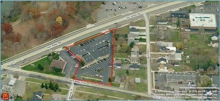 37625 Ann Arbor Rd, Livonia, MI - AÉRIEN Vue de la carte