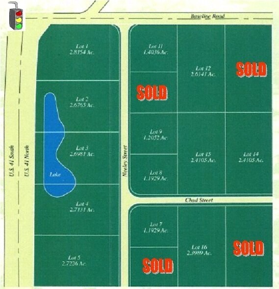 US Hwy 41 North @ Baseline Rd, Evansville, IN for sale Primary Photo- Image 1 of 6