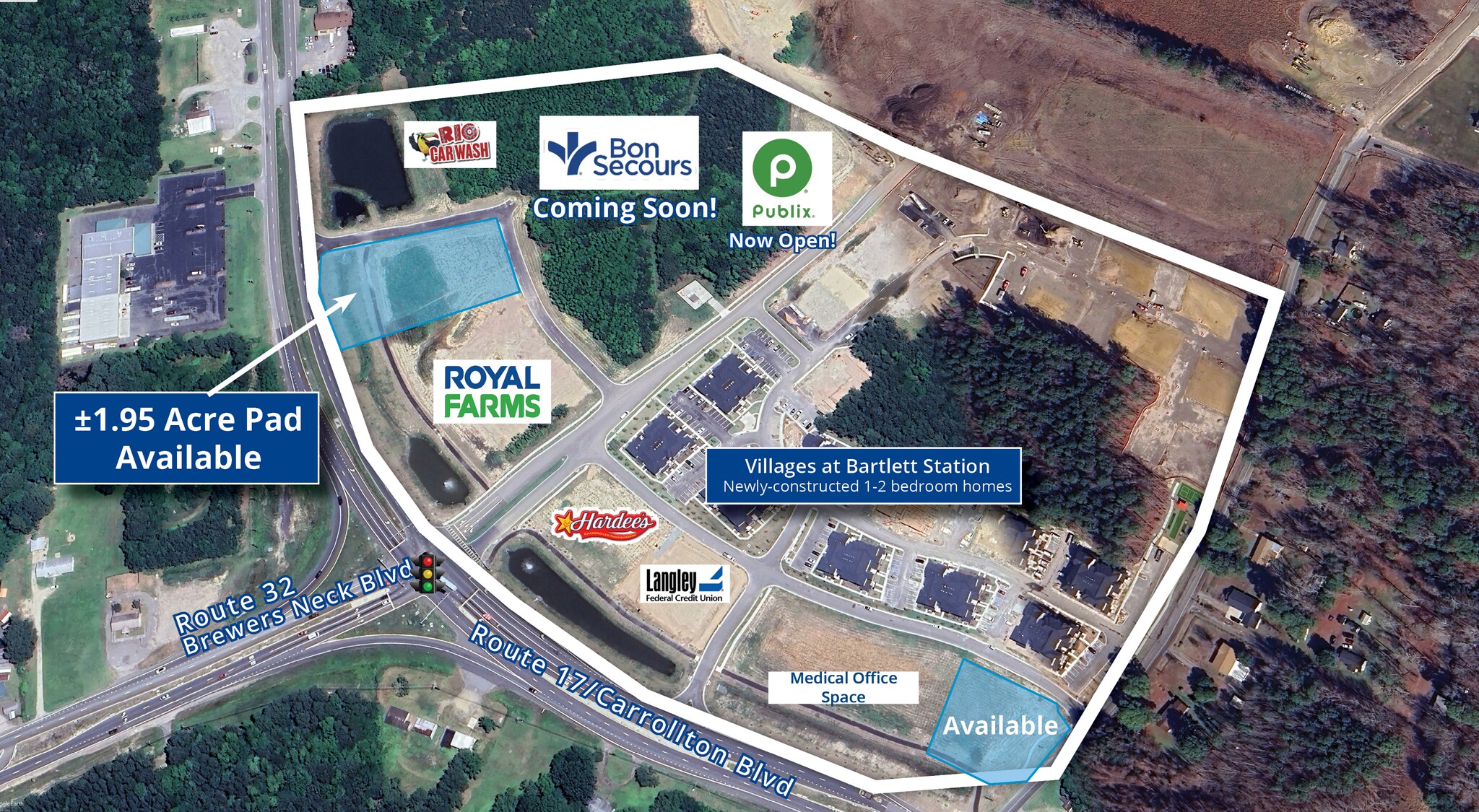 Route 17 & Brewers Neck Blvd, Carrollton, VA for lease Primary Photo- Image 1 of 2
