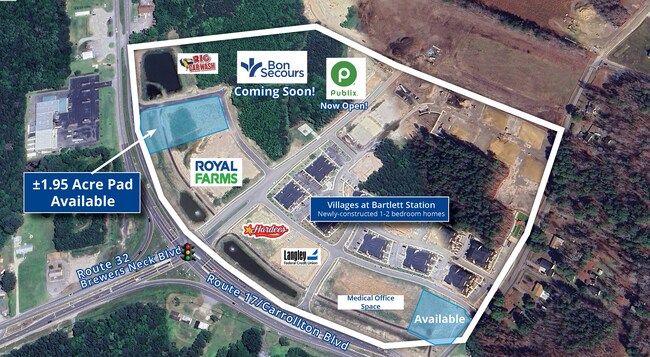 Plus de détails pour Route 17 & Brewers Neck Blvd, Carrollton, VA - Terrain à louer