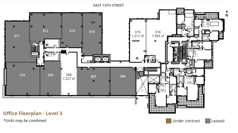 125-145 13th St E, North Vancouver, BC à louer Plan d’étage- Image 1 de 1