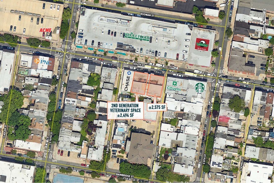 920 South St, Philadelphia, PA for lease - Aerial - Image 2 of 7