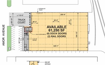 525 Dell Rd, Carlstadt, NJ à louer Plan de site- Image 1 de 1