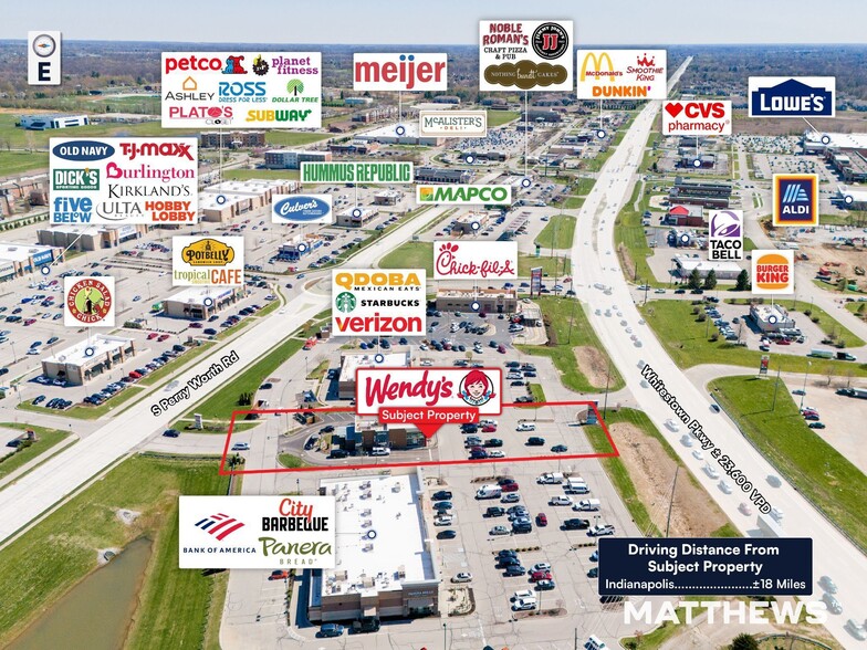 6120 Whitestown Pky, Whitestown, IN à vendre - Photo du bâtiment - Image 3 de 3