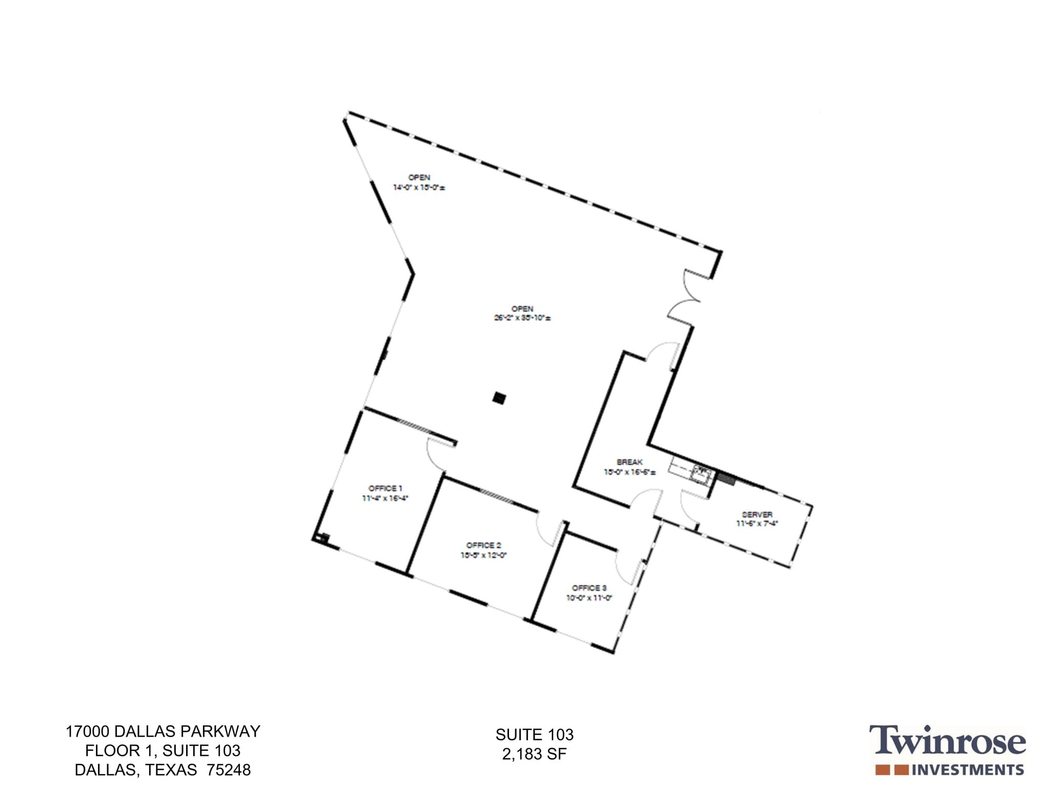 17000 Dallas Pkwy, Dallas, TX à louer Plan de site- Image 1 de 1