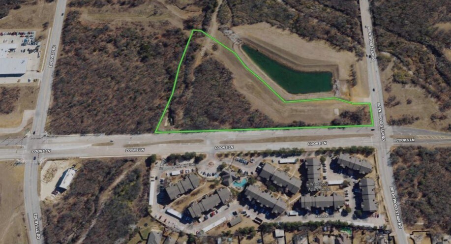 NEQ Cooks Lane & Brentwood Stair Rd, Fort Worth, TX à vendre - Photo principale - Image 1 de 1