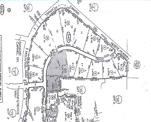 12245 World Trade Dr, San Diego, CA à louer - Plan cadastral - Image 3 de 6