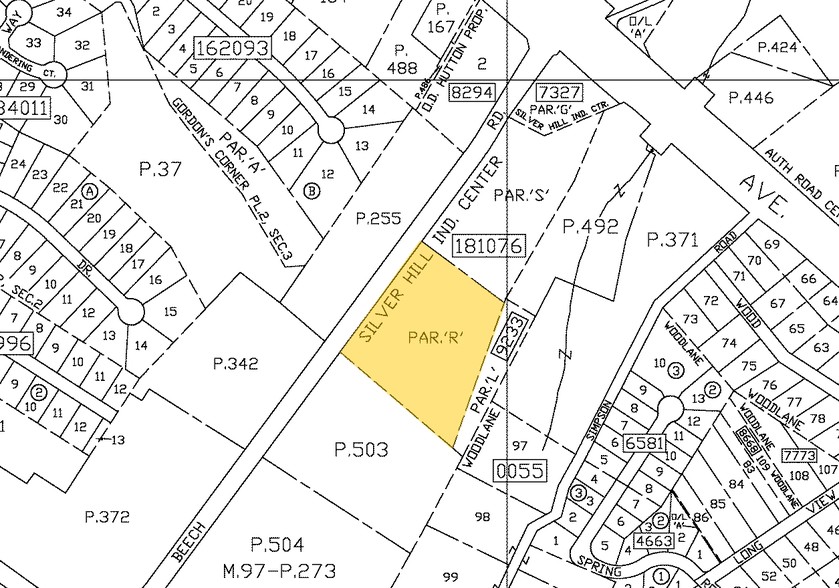 5325 Beech Rd, Temple Hills, MD à louer - Plan cadastral - Image 3 de 26