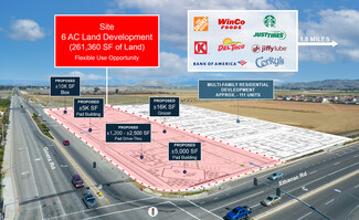 Plus de détails pour NEC Ethanac & Goetz Rd, Perris, CA - Terrain à louer