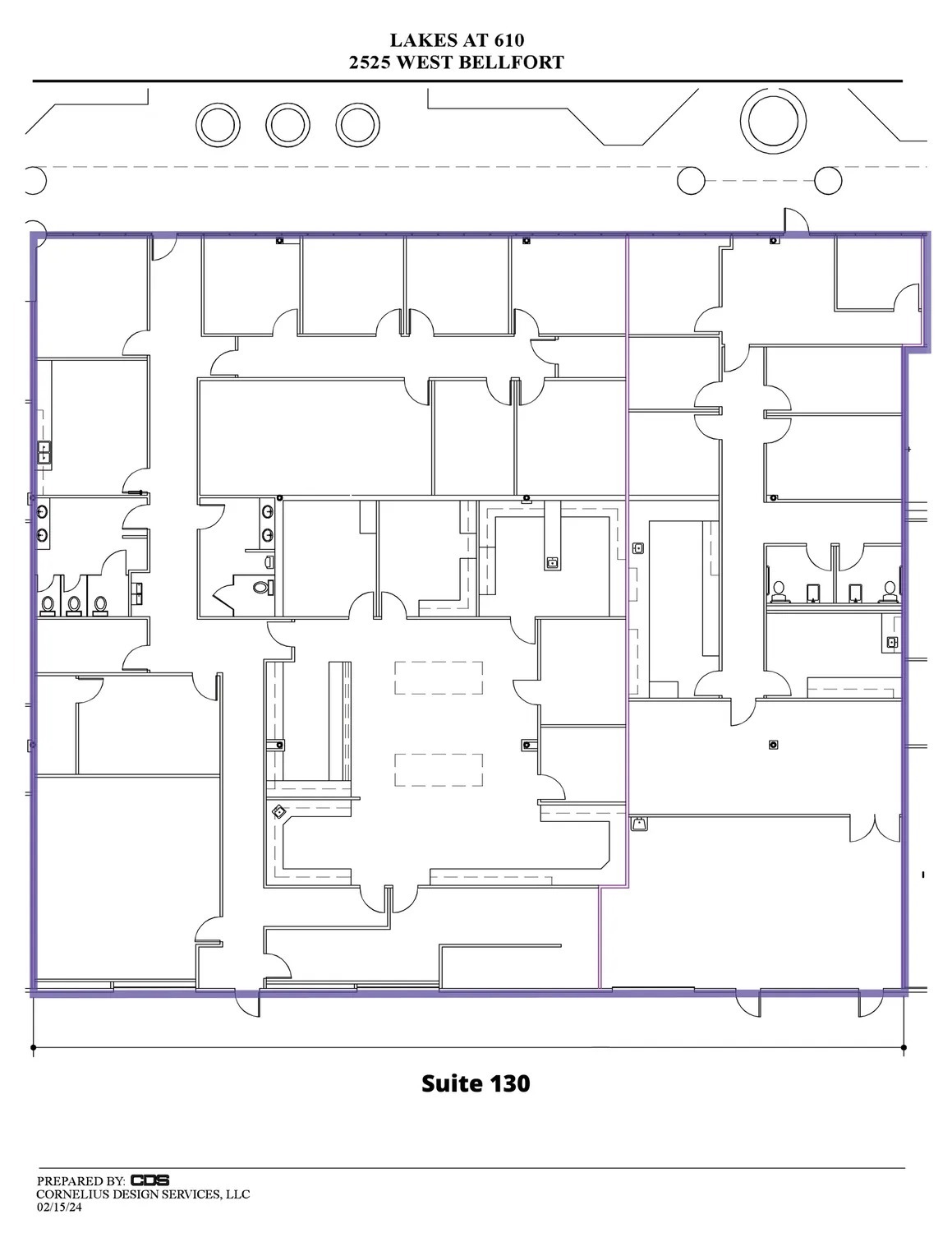 2525 W Bellfort St, Houston, TX for lease Floor Plan- Image 1 of 1