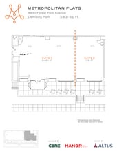 4535 Forest Park Ave, Saint Louis, MO à louer Plan d’étage- Image 2 de 2