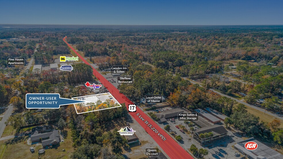 649 S Lee St, Kingsland, GA à vendre - Aérien - Image 3 de 5