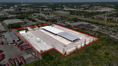 9801 Palm River Rd, Tampa, FL - AERIAL map view