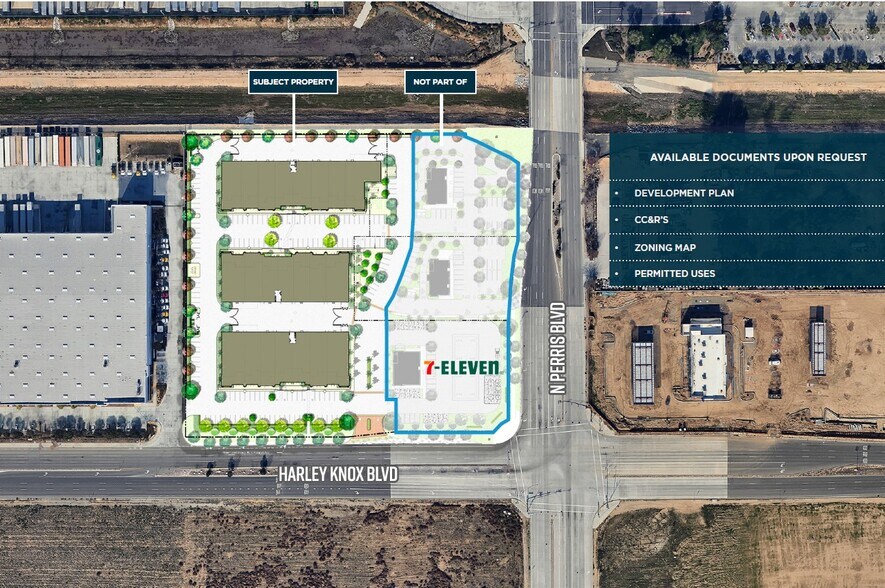 NWC Perris Blvd & Harley Knox Blvd, Perris, CA for sale - Building Photo - Image 2 of 7