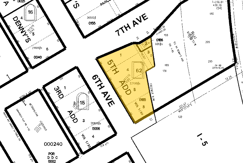 1200 6th Ave, Seattle, WA for lease - Plat Map - Image 2 of 2