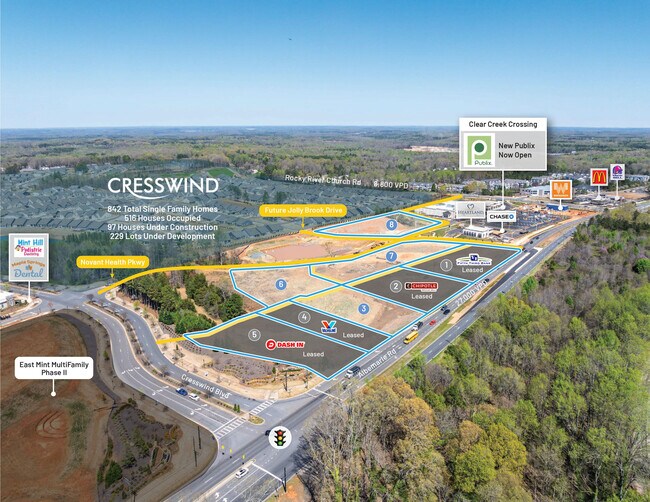 Plus de détails pour 12709 Albemarle Rd, Charlotte, NC - Terrain à louer