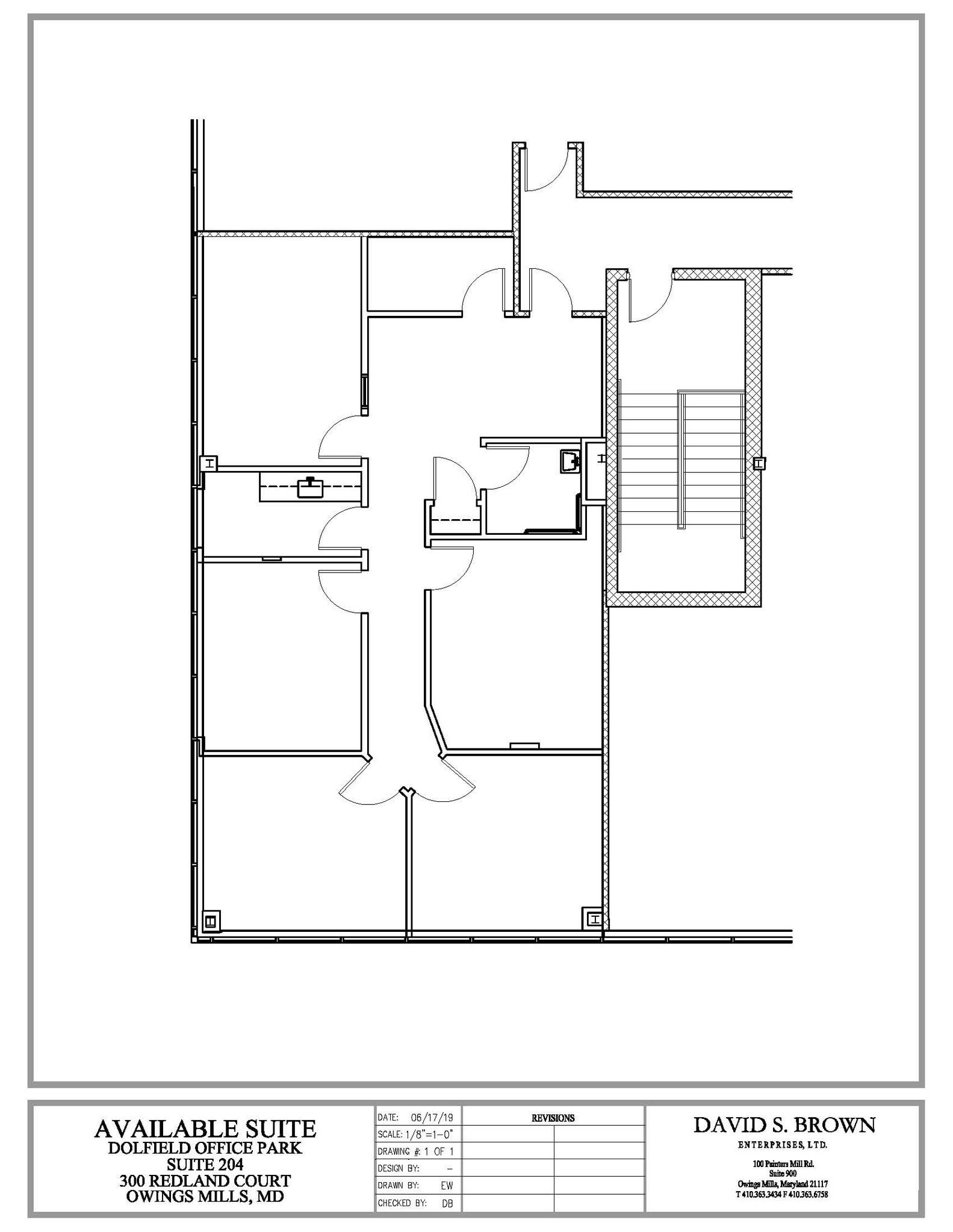 300 Redland Ct, Owings Mills, MD for lease Floor Plan- Image 1 of 1