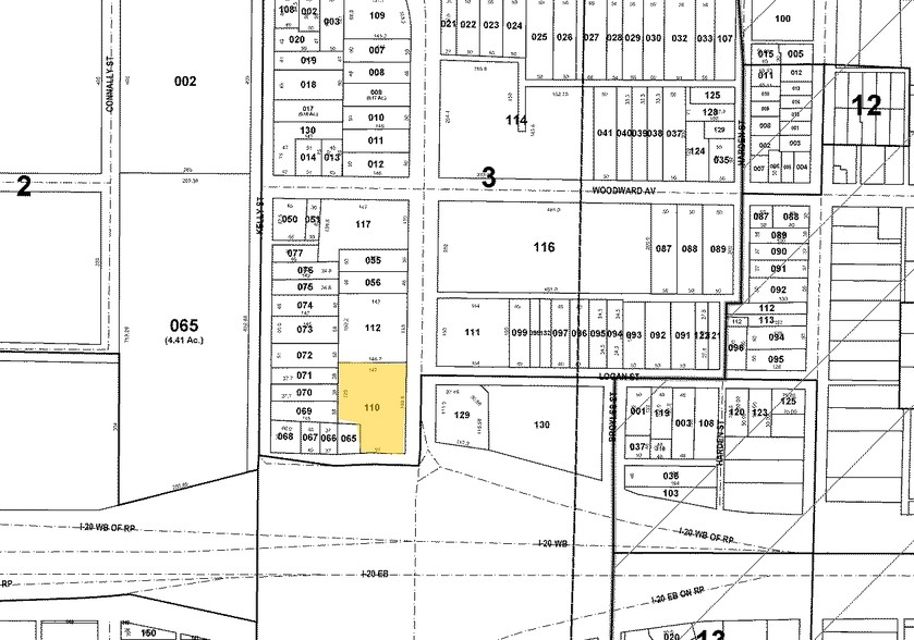 387 Hill St SE, Atlanta, GA à louer - Plan cadastral - Image 2 de 4