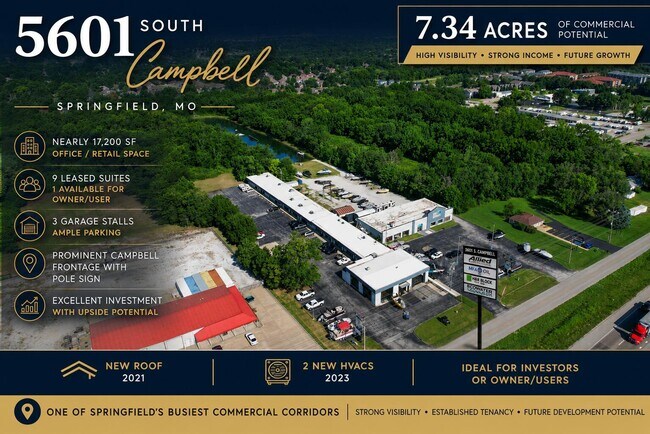 More details for 5601 S Campbell Ave, Springfield, MO - Retail for Sale
