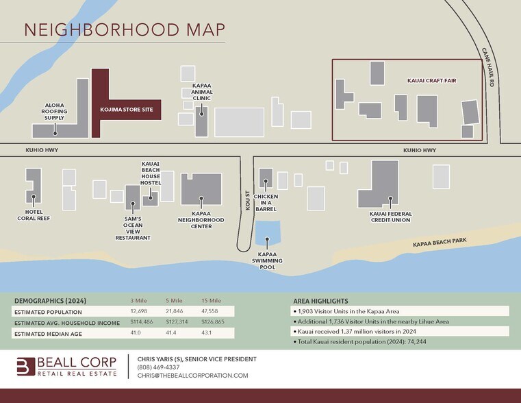 4-1543 Kuhio Hwy, Kapaa, HI à louer - Photo du bâtiment - Image 3 de 12