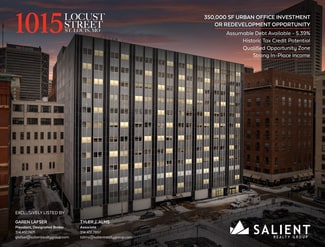 Plus de détails pour 1015-1023 Locust St, Saint Louis, MO - Bureau à vendre