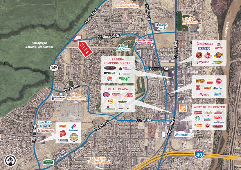 Unser and St. Josephs, Albuquerque, NM for sale - Building Photo - Image 2 of 2