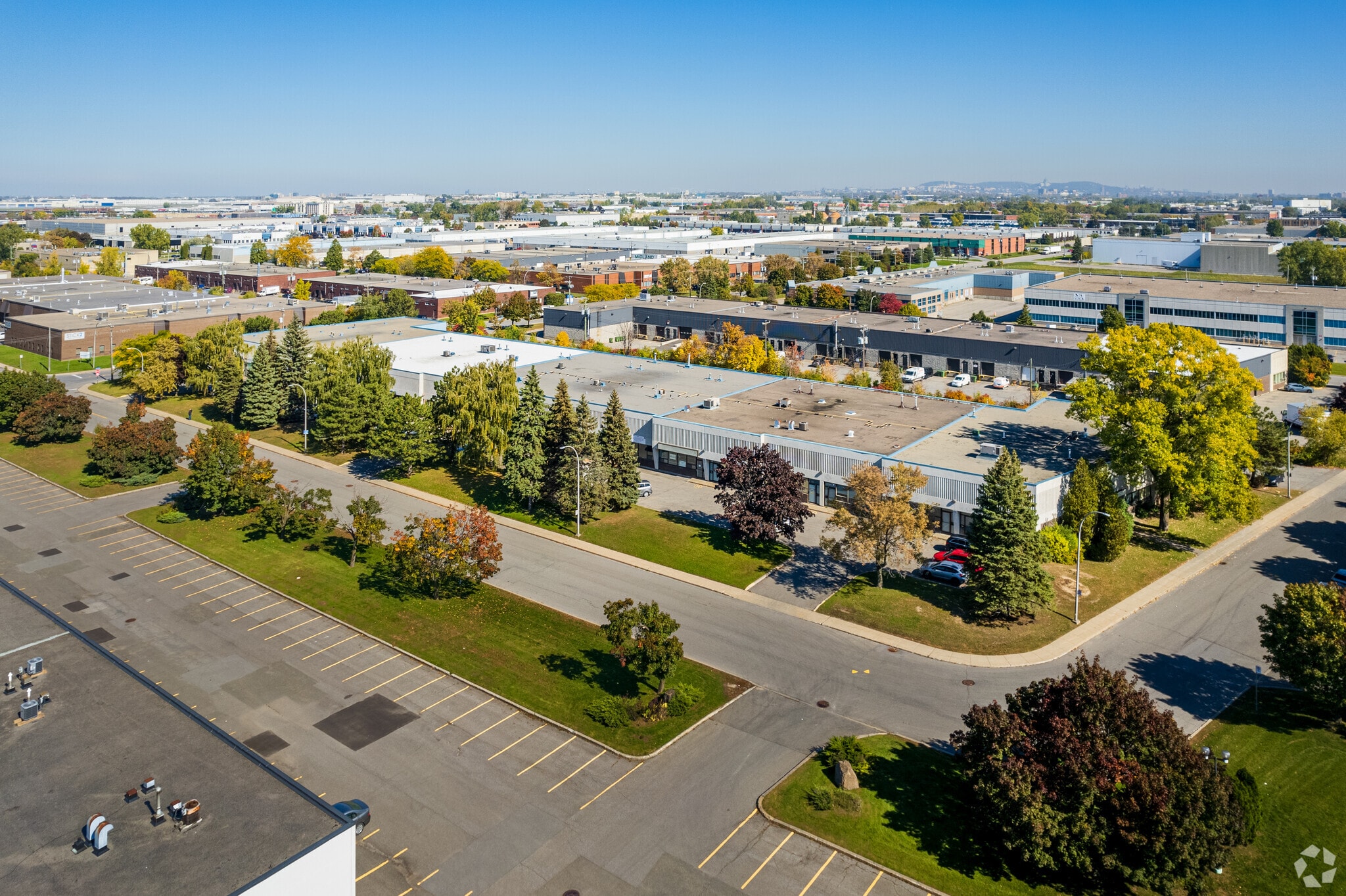 509-549 Av Lépine, Dorval, QC for lease Aerial- Image 1 of 2