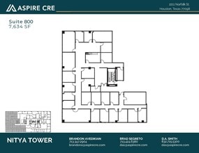 2211 Norfolk St, Houston, TX for lease Floor Plan- Image 1 of 1