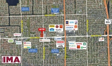 9201 SW 24th St, Miami, FL - AERIAL map view