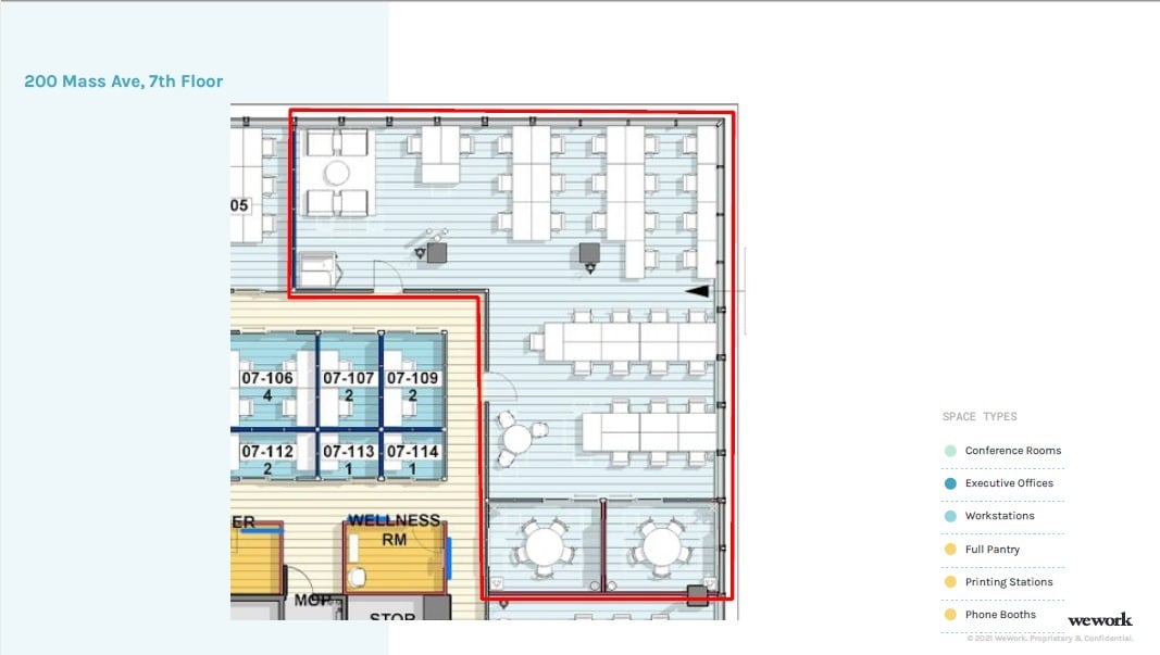 200 Massachusetts Ave NW, Washington, DC for lease Floor Plan- Image 1 of 24