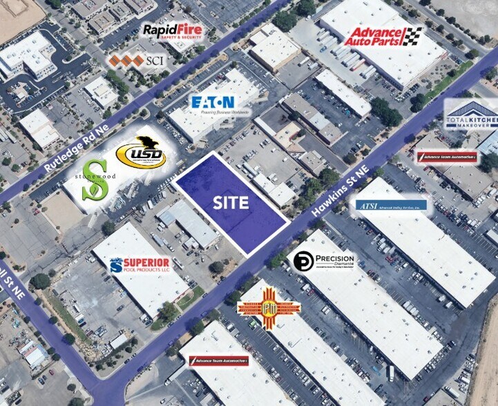 3801 Hawkins St NE, Albuquerque, NM à vendre - Photo du bâtiment - Image 1 de 1