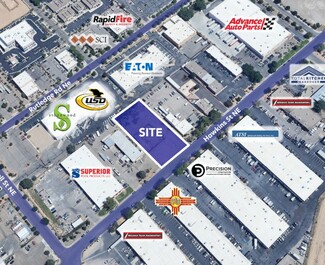 Plus de détails pour 3801 Hawkins St NE, Albuquerque, NM - Terrain à vendre