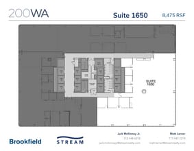 200 W Adams St, Chicago, IL for lease Floor Plan- Image 1 of 6