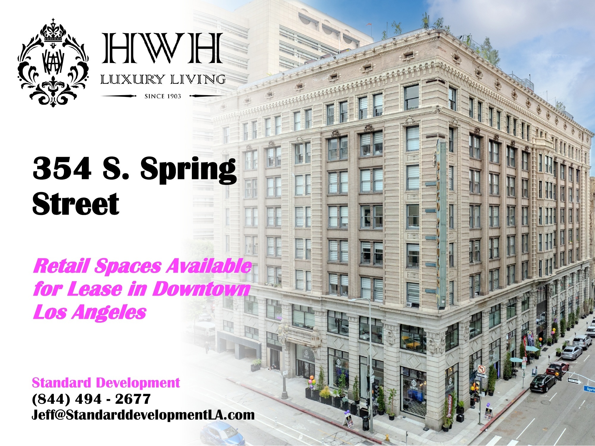 354 S Spring St, Los Angeles, CA for lease Building Photo- Image 1 of 19
