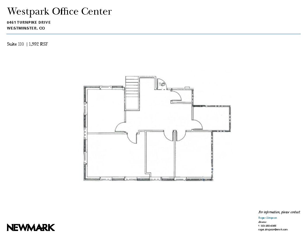 8601 Turnpike Dr, Westminster, CO for lease Floor Plan- Image 1 of 1