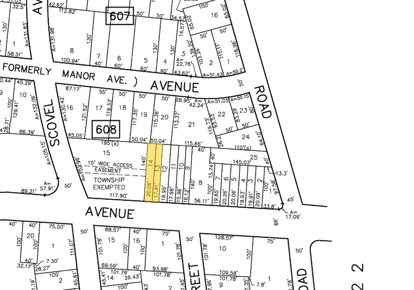 6223-6225 Westfield Ave, Pennsauken, NJ à vendre - Plan cadastral - Image 2 de 10