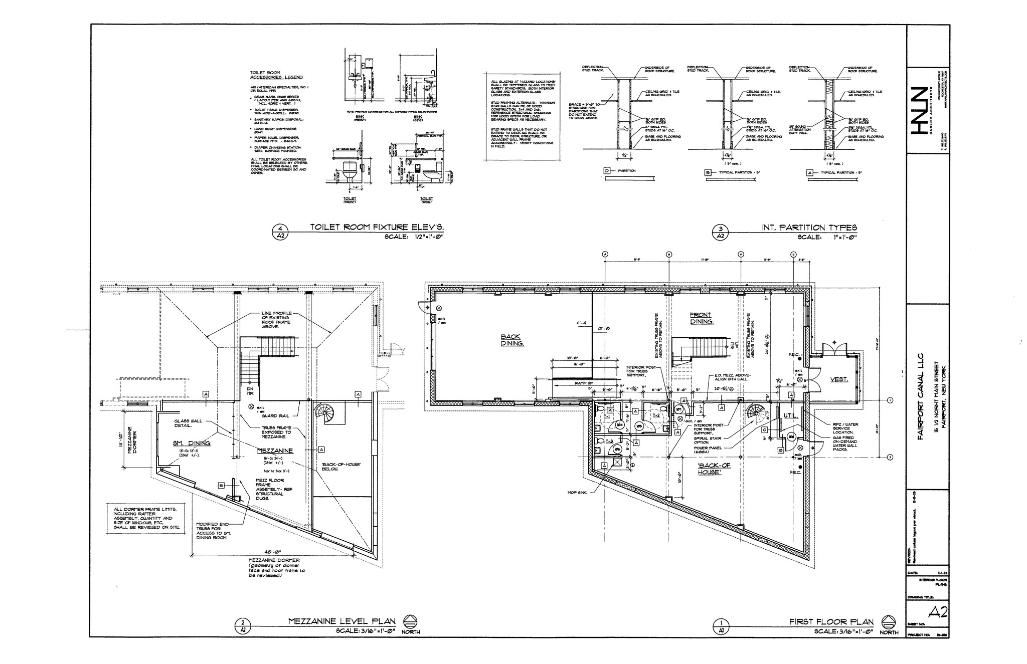 15 1/2 N Main St, Fairport, NY à louer Plan de site- Image 1 de 2