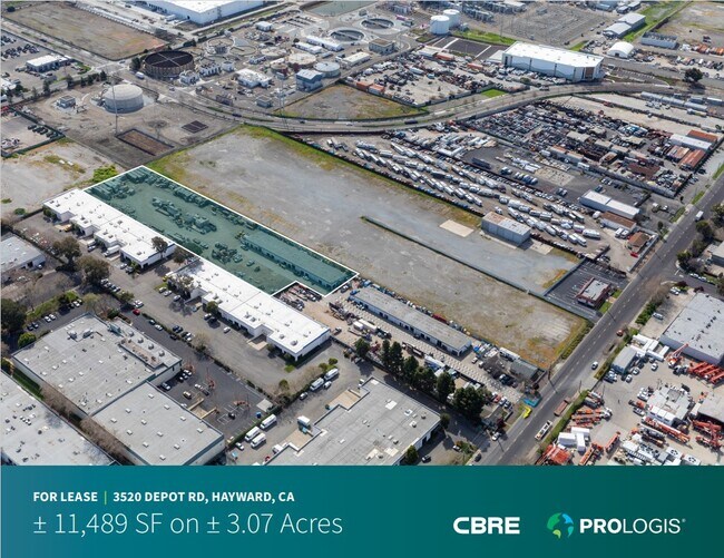 More details for 3508-3580 Depot Rd, Hayward, CA - Industrial for Lease