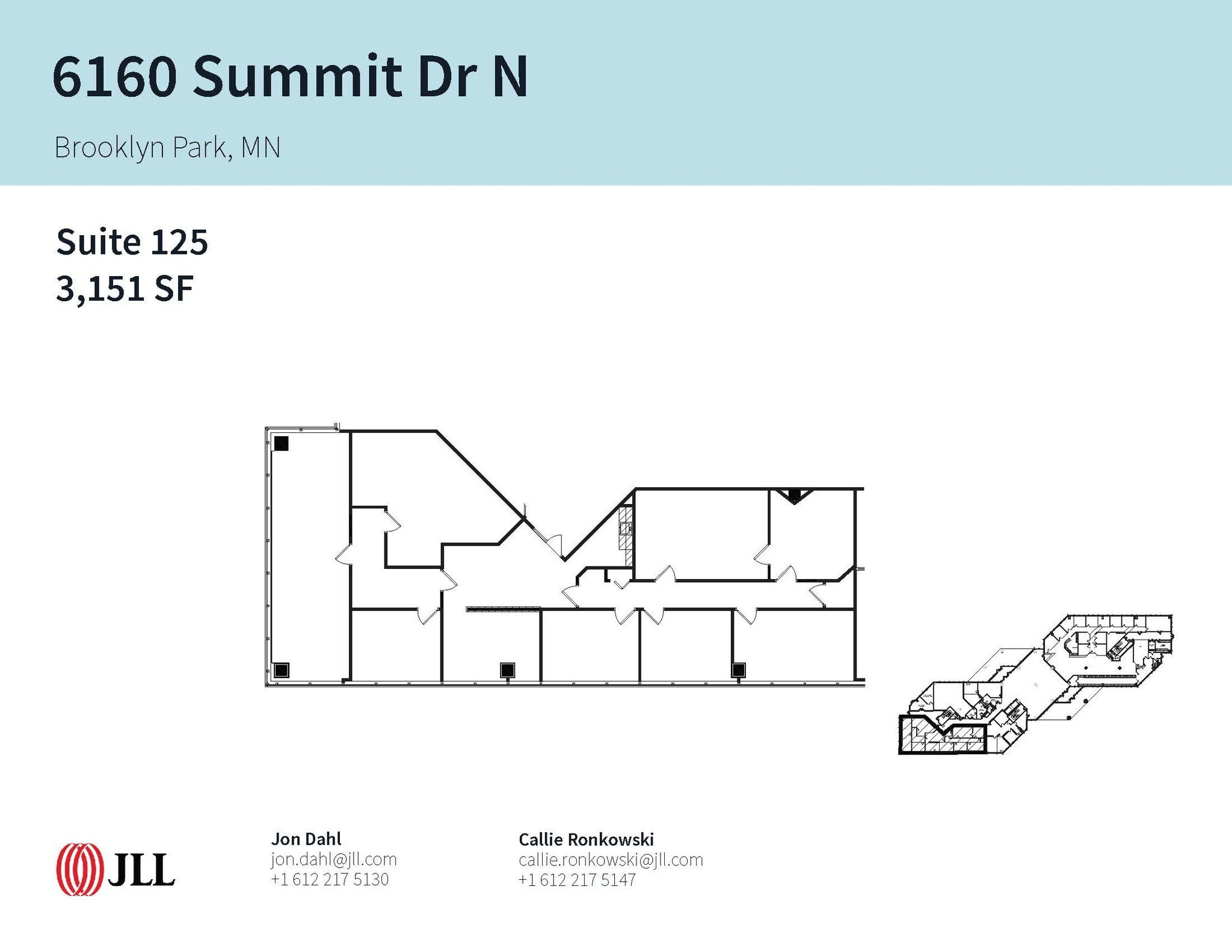 6160 N Summit Dr, Brooklyn Center, MN for lease Floor Plan- Image 1 of 1